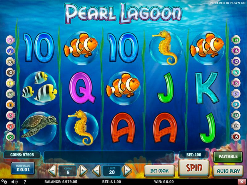 Игровой автомат  Pearl Lagoon